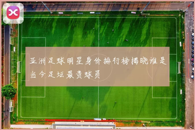 亚洲足球明星身价排行榜揭晓谁是当今足坛最贵球员