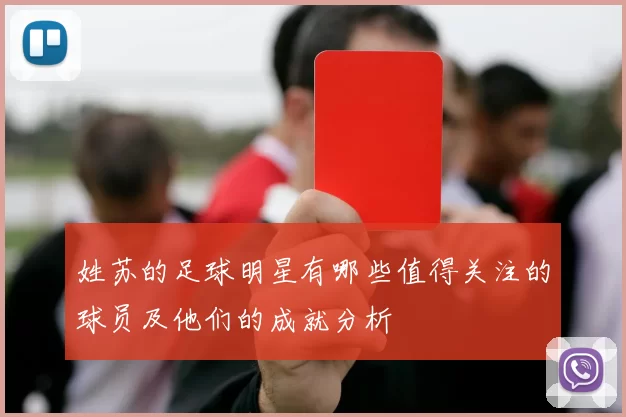 姓苏的足球明星有哪些值得关注的球员及他们的成就分析