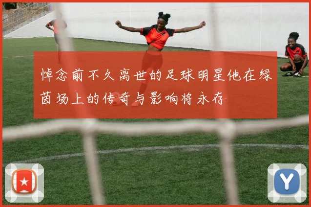 悼念前不久离世的足球明星他在绿茵场上的传奇与影响将永存